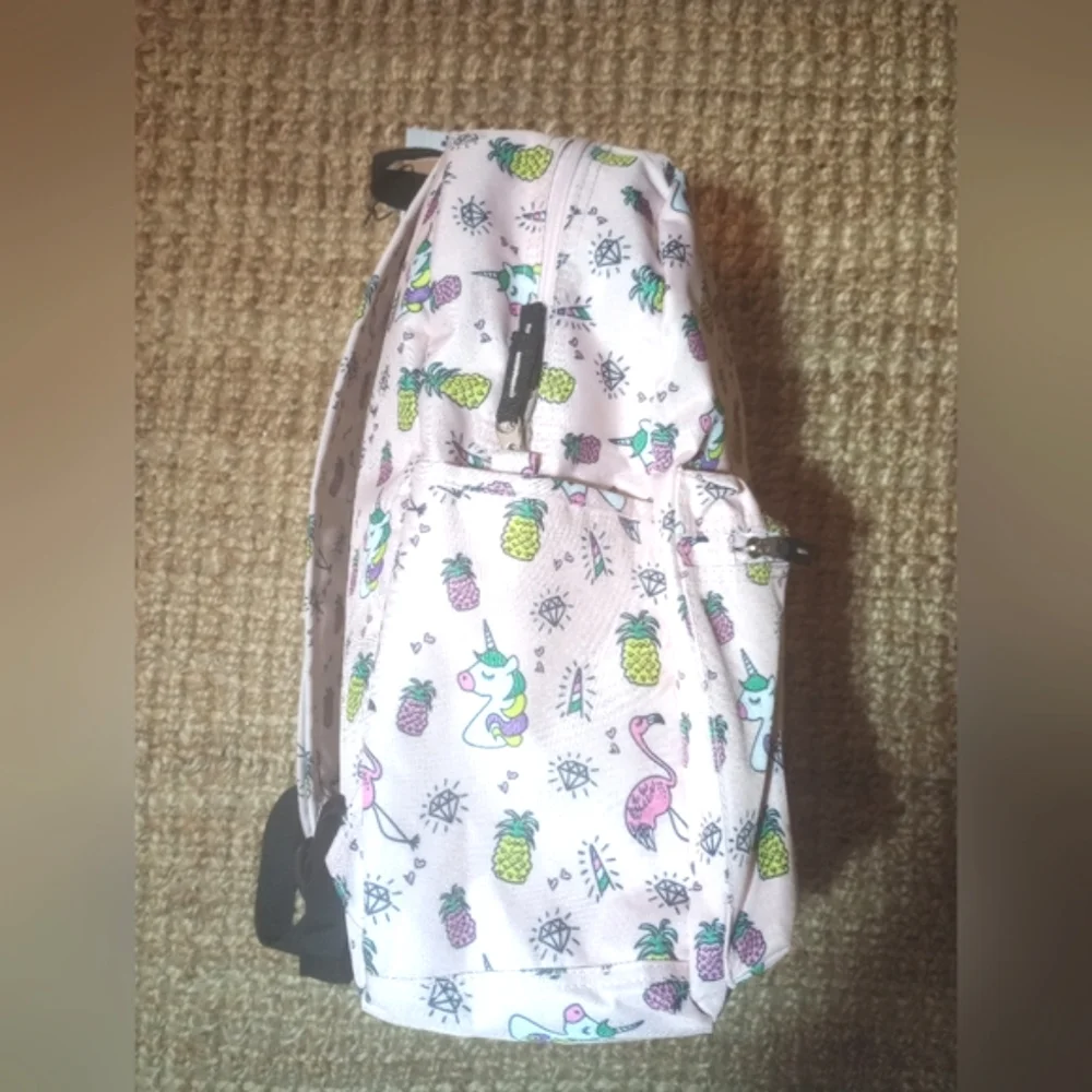Olympia Unicorn Flamingo and Pineapple Back pack NWT